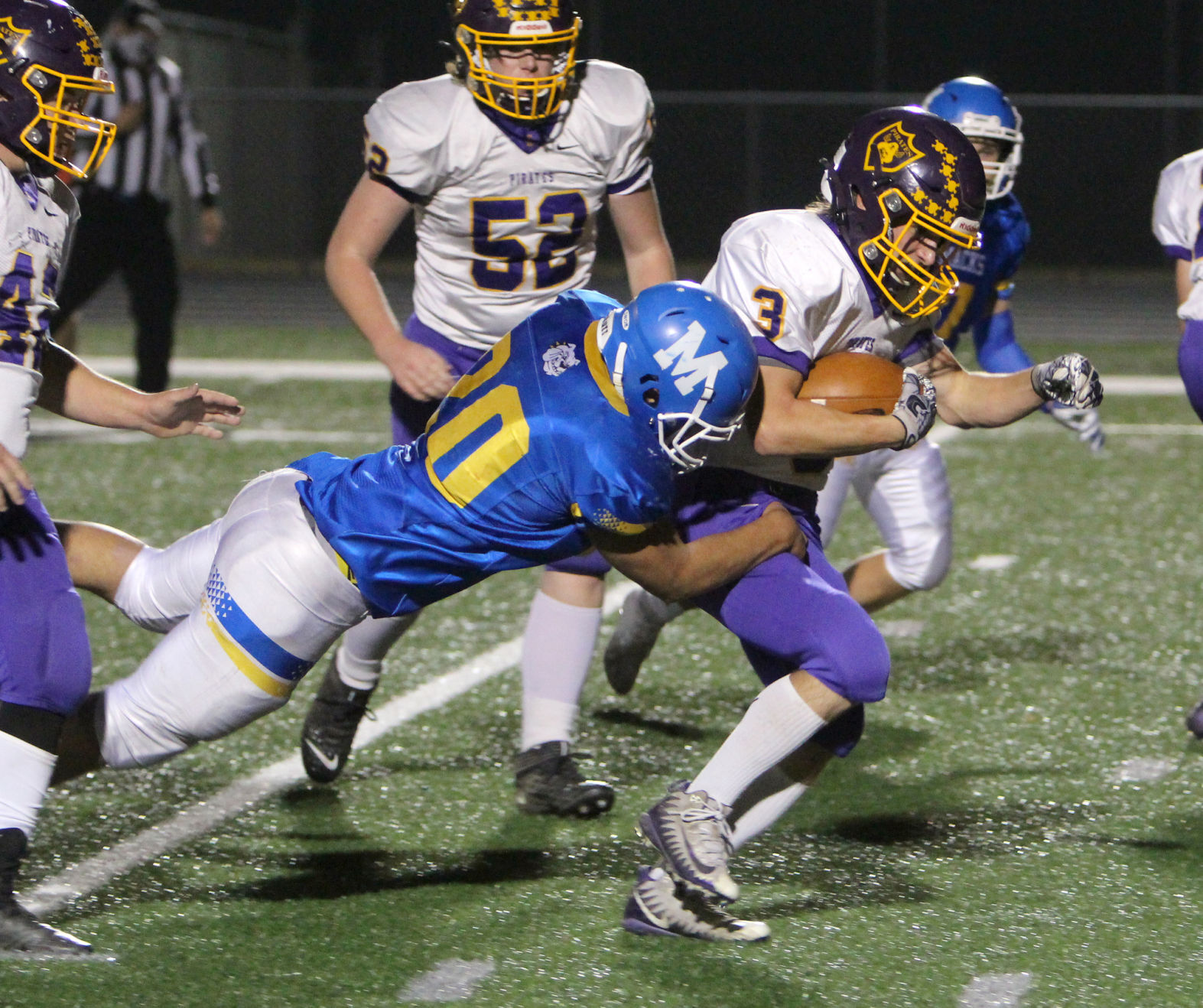 Gilman at McDonell football 11-5-20